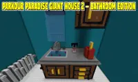 Parkour Paradise Giant House 2 pour Minecraft PE Screen Shot 0