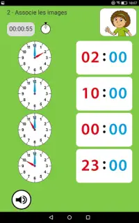 Apprendre à lire l'heure Screen Shot 3