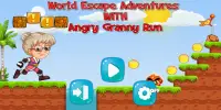 World Escape Adventures com Angry Granny run Screen Shot 0