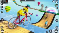 BMX Cycle Stunt Game Screen Shot 1