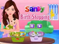 Sandy Geburt Shopping Spiele Screen Shot 0