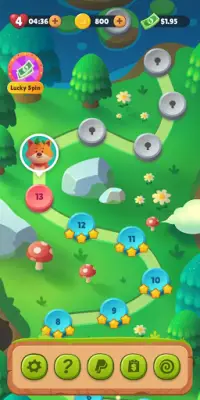 Bubble Shooter Fox Screen Shot 0