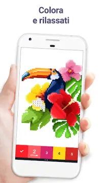 Pixel Art - Giochi da colorare Screen Shot 0
