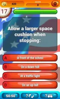 US Driving License Questions Screen Shot 4