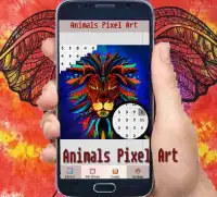 Animals Color By Number-Pixel Art Screen Shot 0
