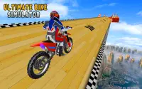Ramp Bike Impossible Racing Game Screen Shot 1