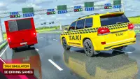 Taxi Simulator Gry samochodowe Screen Shot 6