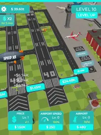 Idle Plane Game - Airport Tycoon Screen Shot 7