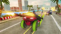 ATV Quad Bike Racing: Traffic Shooting Simulator Screen Shot 0
