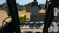 строитель грузовик: асфальт Screen Shot 1