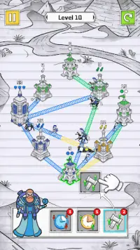 Stickman War: Strategiespiel Screen Shot 4