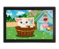 cuidado gato - jogos meninas Screen Shot 2