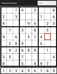 Sudoku Generator Screen Shot 7