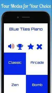 Blue Tiles Piano Screen Shot 0