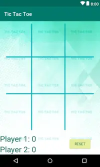 Tic Tac Toe Screen Shot 1