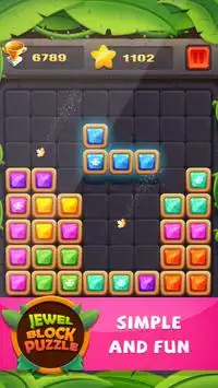 ブロックパズル Block Puzzle: Jewel Leaf Screen Shot 0