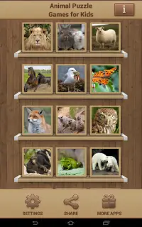 子供のための動物のパズルゲーム Screen Shot 6