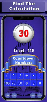 Countdown Conundrum & Numbers Screen Shot 1