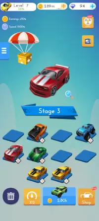 Idle Car Parking Tycoon Screen Shot 0