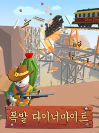스틱맨 저격수 - 카우보이 스나이퍼, 서부 슈팅 게임 Screen Shot 15