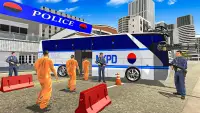 US Police Bus Drive Simulator Screen Shot 1