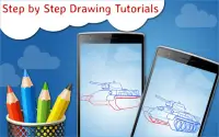 How to Draw Tanks Step by Step Drawing App Screen Shot 2