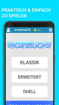 Word Search German Puzzle Game Screen Shot 6