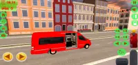 Van Bus Driving Transport Game Screen Shot 3