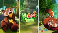 Mi panda rojo - Un bonito simulador animal Screen Shot 0