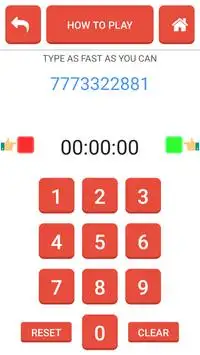 Type Number Fast(Number Game) Screen Shot 2