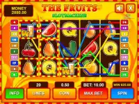 Fruits Slot Machine Screen Shot 1