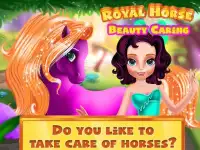 Cavalo e Pônei Real da Princesa: Cuidado e Beleza Screen Shot 5
