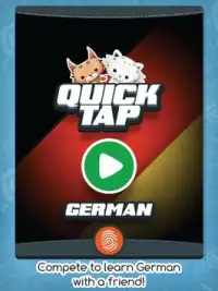 Quick Tap German - Fingerprint Screen Shot 0