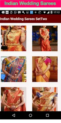 Indian Wedding Sarees Screen Shot 2