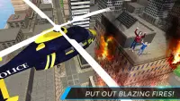リアルシティ警察ヘリコプターゲーム：レスキューミッション Screen Shot 1
