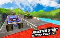 Mega Ramp Monster Truck ပြိုင်ပွဲဂိမ်းများ Screen Shot 4