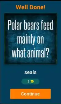 Animal trivia quiz Screen Shot 1