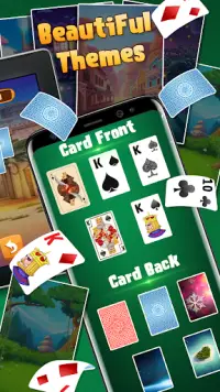 TriPeaks Solitaire - Free Card Game Screen Shot 2