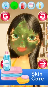 Princess Cinderella SPA, Makeup, Hair Salon Game Screen Shot 0