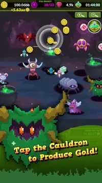 Crypt Critters - Idle Monster Game Screen Shot 1