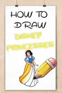 how to draw disney princesses step by step Screen Shot 0