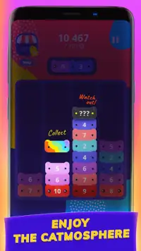 CATRIS - Merge Cat | Kitty Merging Game Screen Shot 1