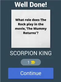 The Rock Trivia Quiz Screen Shot 15