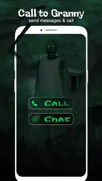 Chat And Call Simulator For Creepy Granny’s Screen Shot 0