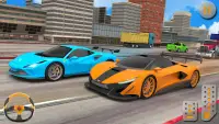 autopista coche carreras juego Screen Shot 1