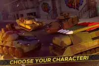 دبابة و الروبوتات معدن حرب Screen Shot 2