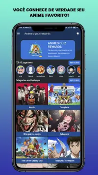 Animes Quiz Rewards Screen Shot 0