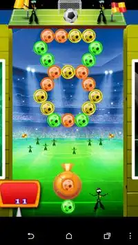 Stickman Football Bubbles Screen Shot 6