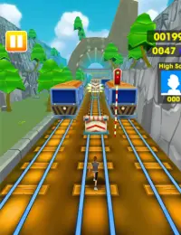 Boy Train Runner - Subway Fastest Surf Run Screen Shot 2