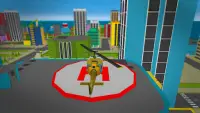 Helicopter City Simulation 3D: Transport & Rescue Screen Shot 3